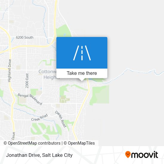 Jonathan Drive map