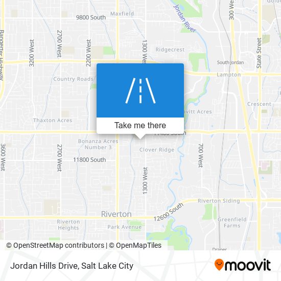 Mapa de Jordan Hills Drive