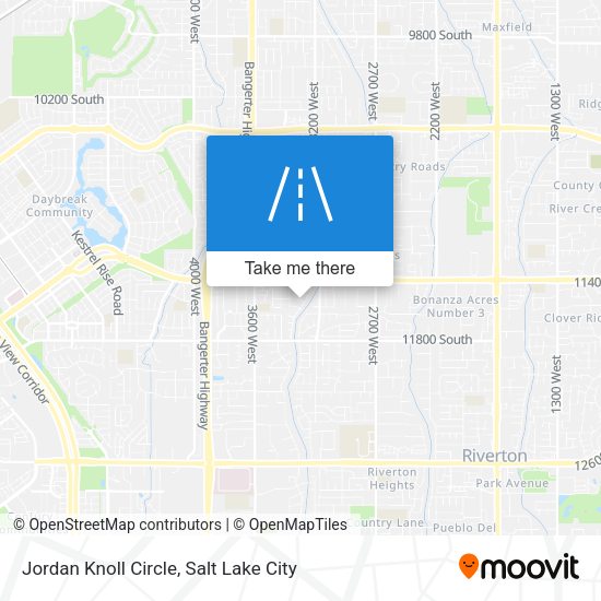 Jordan Knoll Circle map