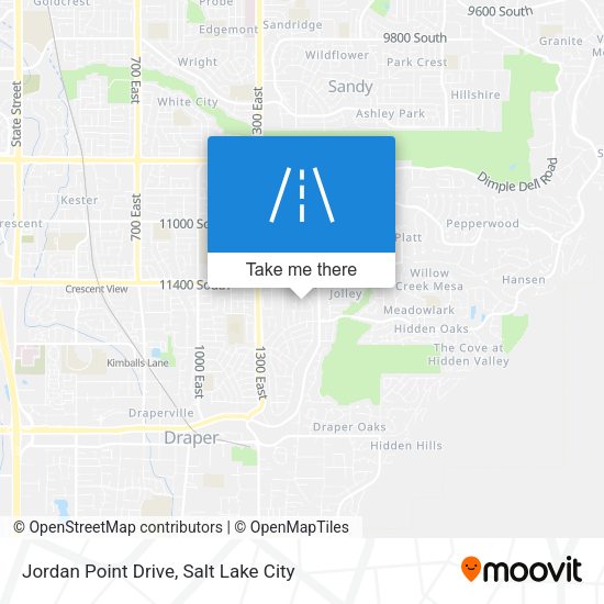 Mapa de Jordan Point Drive