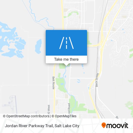 Jordan River Parkway Trail map