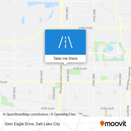Glen Eagle Drive map