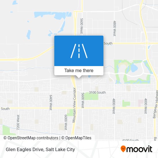 Mapa de Glen Eagles Drive