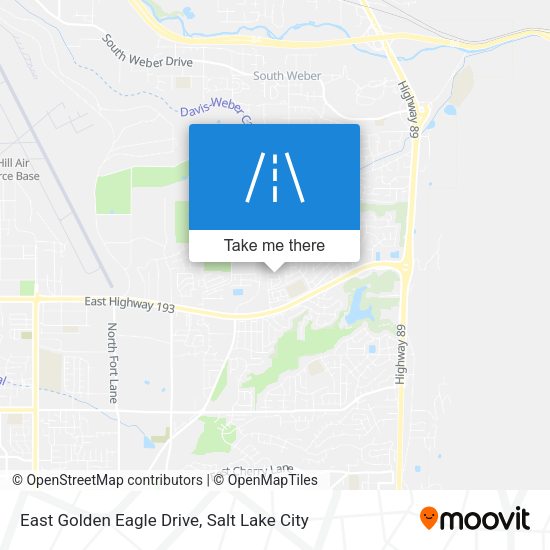 Mapa de East Golden Eagle Drive
