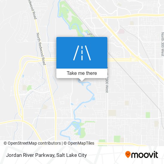 Jordan River Parkway map