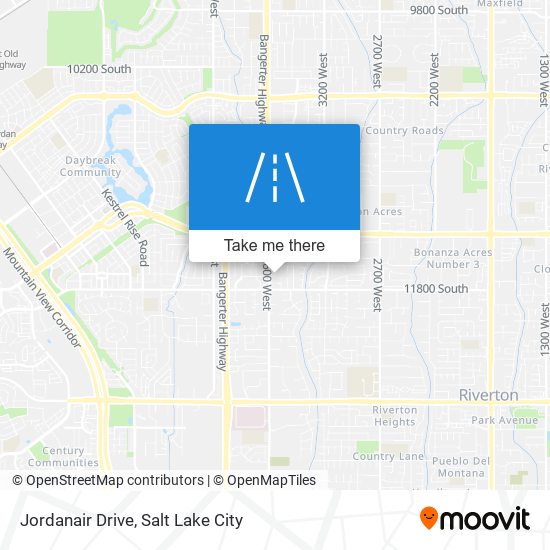 Jordanair Drive map