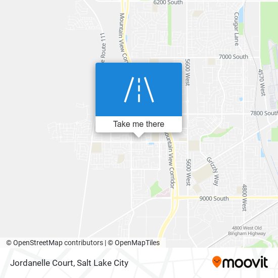 Mapa de Jordanelle Court
