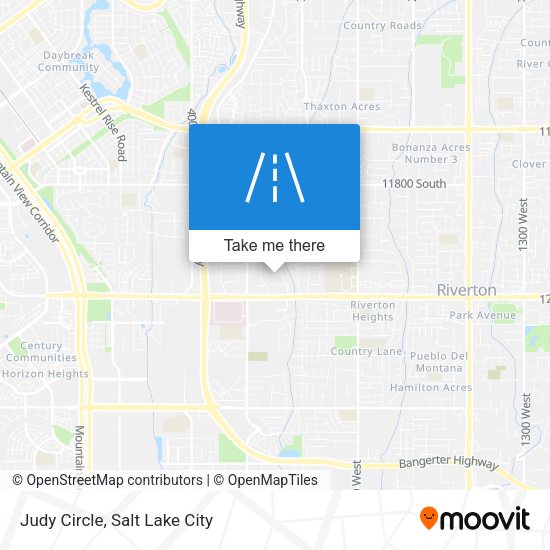 Judy Circle map