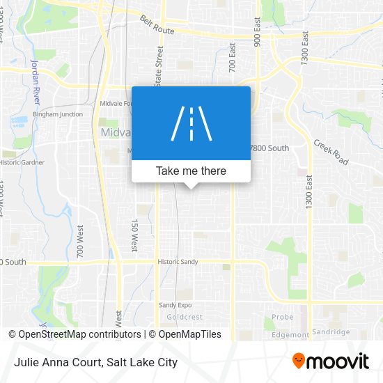 Julie Anna Court map