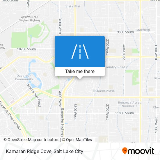 Mapa de Kamaran Ridge Cove