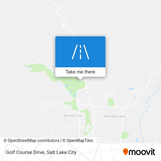 Mapa de Golf Course Drive