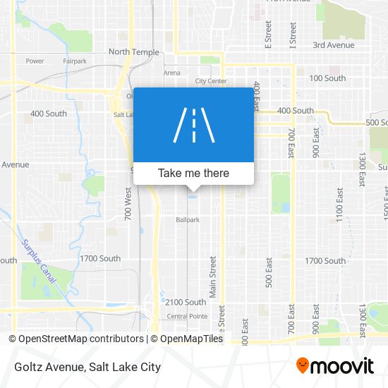 Goltz Avenue map