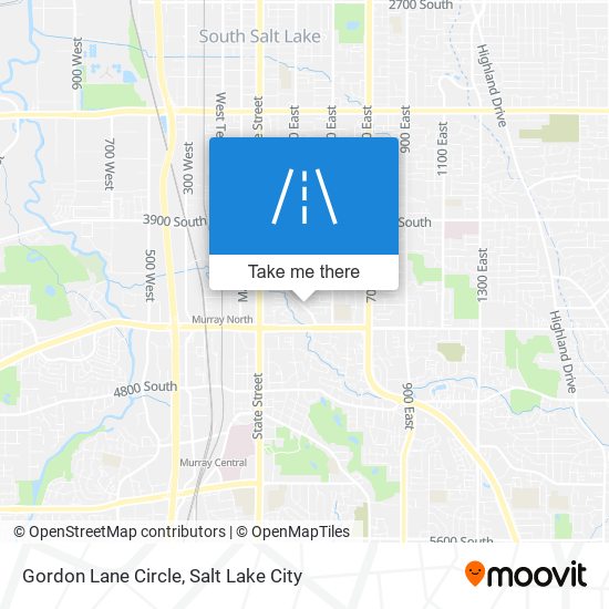 Mapa de Gordon Lane Circle