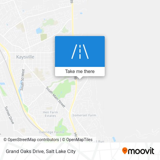 Grand Oaks Drive map