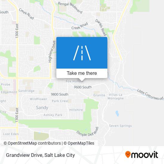 Grandview Drive map