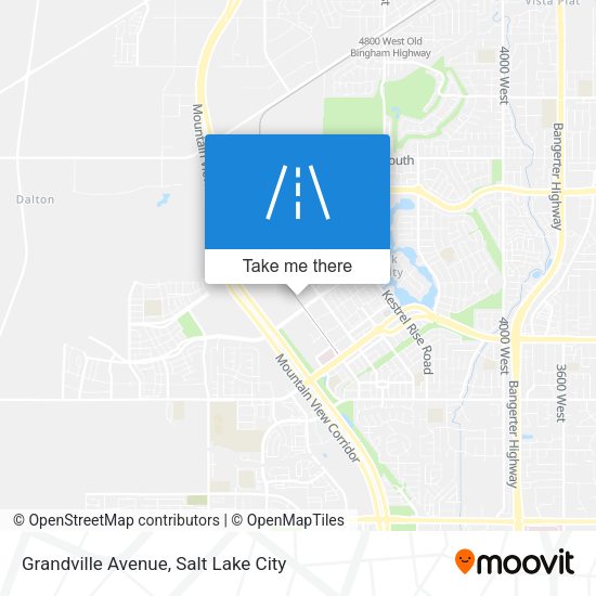 Mapa de Grandville Avenue