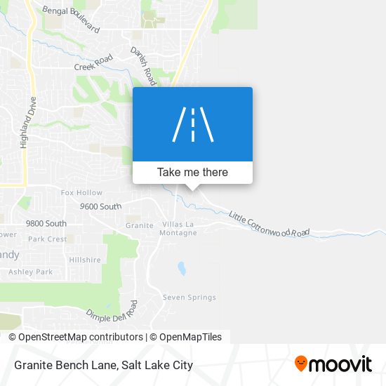 Mapa de Granite Bench Lane