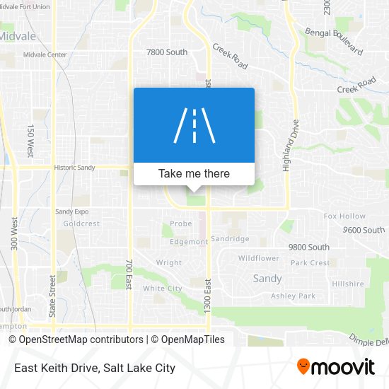 East Keith Drive map