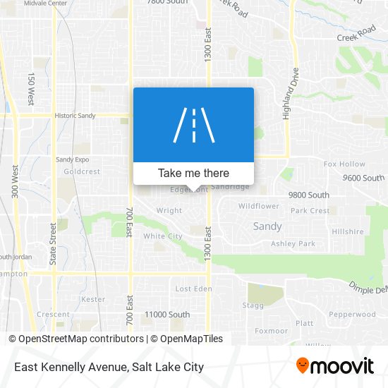 Mapa de East Kennelly Avenue