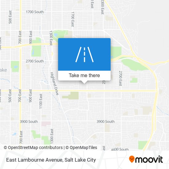 East Lambourne Avenue map