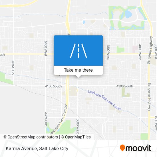 Karma Avenue map