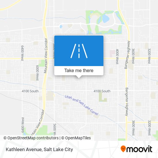 Kathleen Avenue map