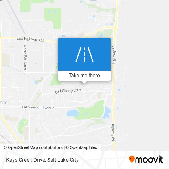 Mapa de Kays Creek Drive