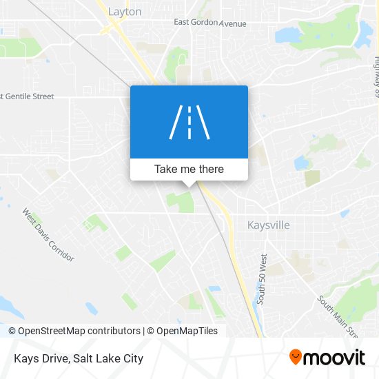 Mapa de Kays Drive