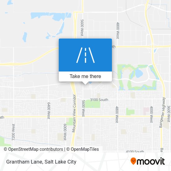Grantham Lane map