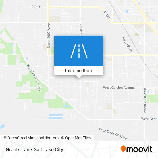 Mapa de Grants Lane