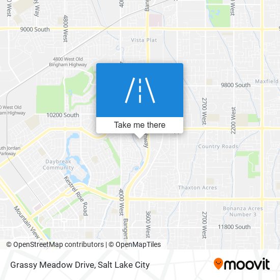 Grassy Meadow Drive map