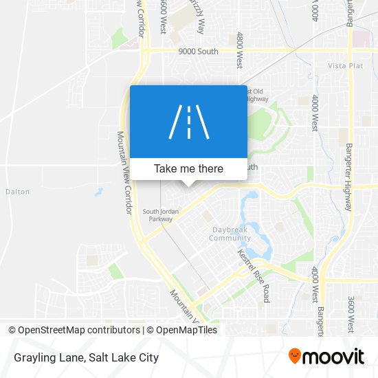 Mapa de Grayling Lane