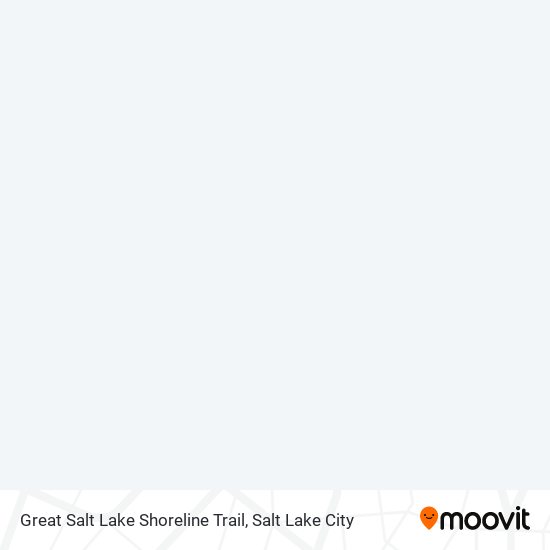 Mapa de Great Salt Lake Shoreline Trail