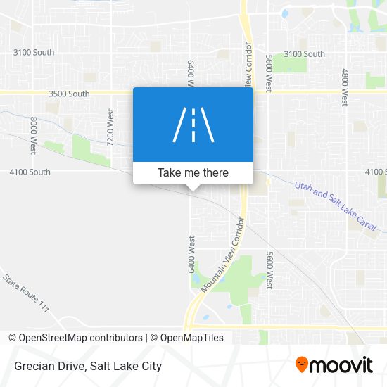 Mapa de Grecian Drive