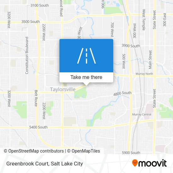 Mapa de Greenbrook Court