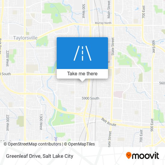 Greenleaf Drive map