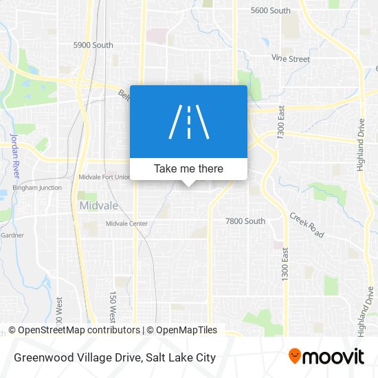 Mapa de Greenwood Village Drive