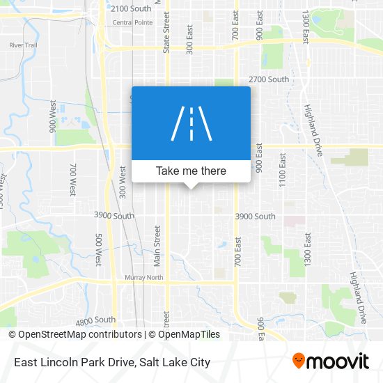 Mapa de East Lincoln Park Drive