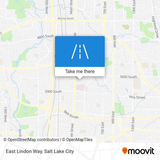 Mapa de East Lindon Way