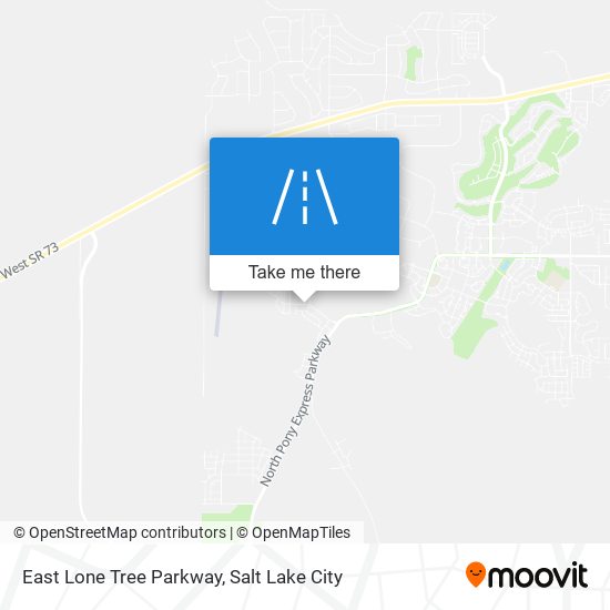 Mapa de East Lone Tree Parkway