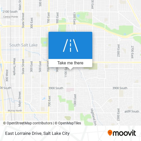 Mapa de East Lorraine Drive