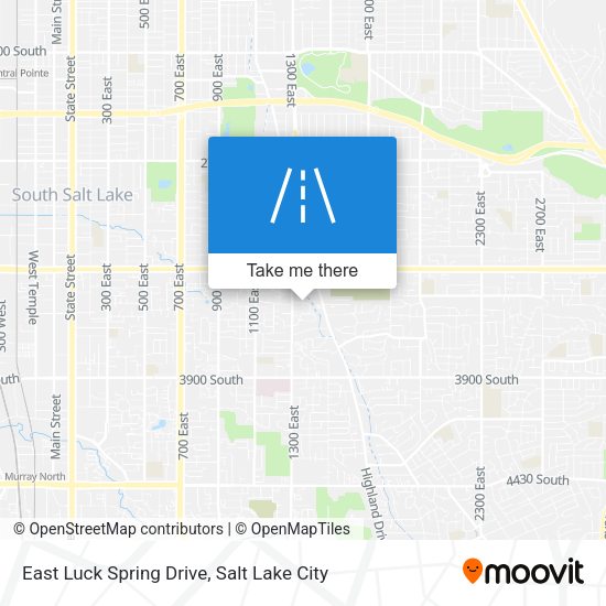 East Luck Spring Drive map