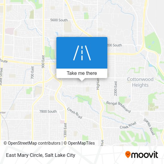East Mary Circle map