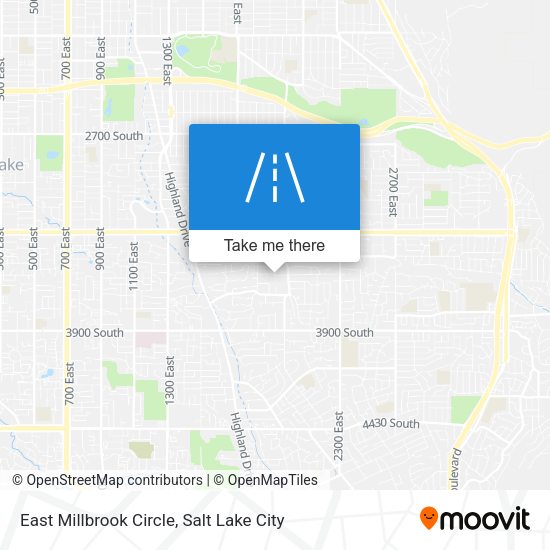 East Millbrook Circle map
