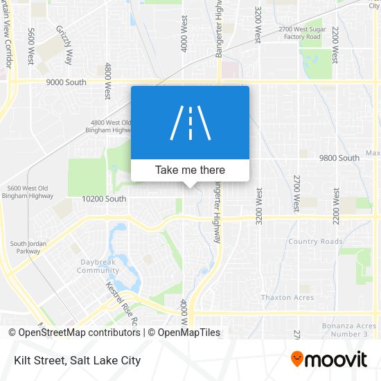 Mapa de Kilt Street