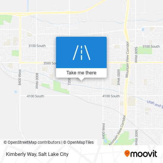 Kimberly Way map