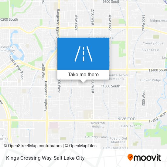 Kings Crossing Way map
