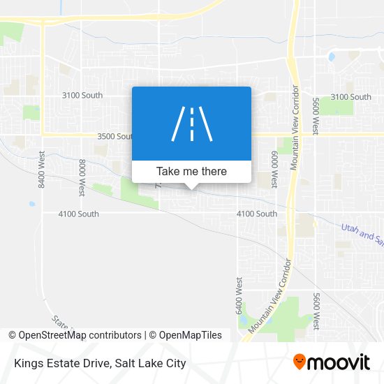 Mapa de Kings Estate Drive