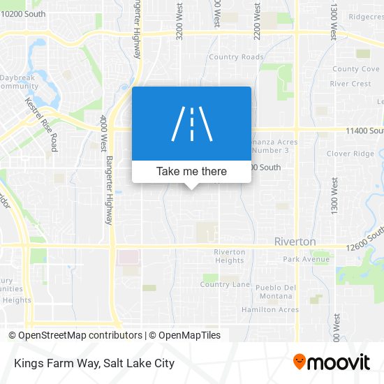 Kings Farm Way map