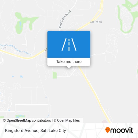 Mapa de Kingsford Avenue